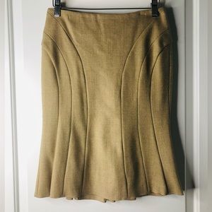 Pencil skirt with pleats size 0